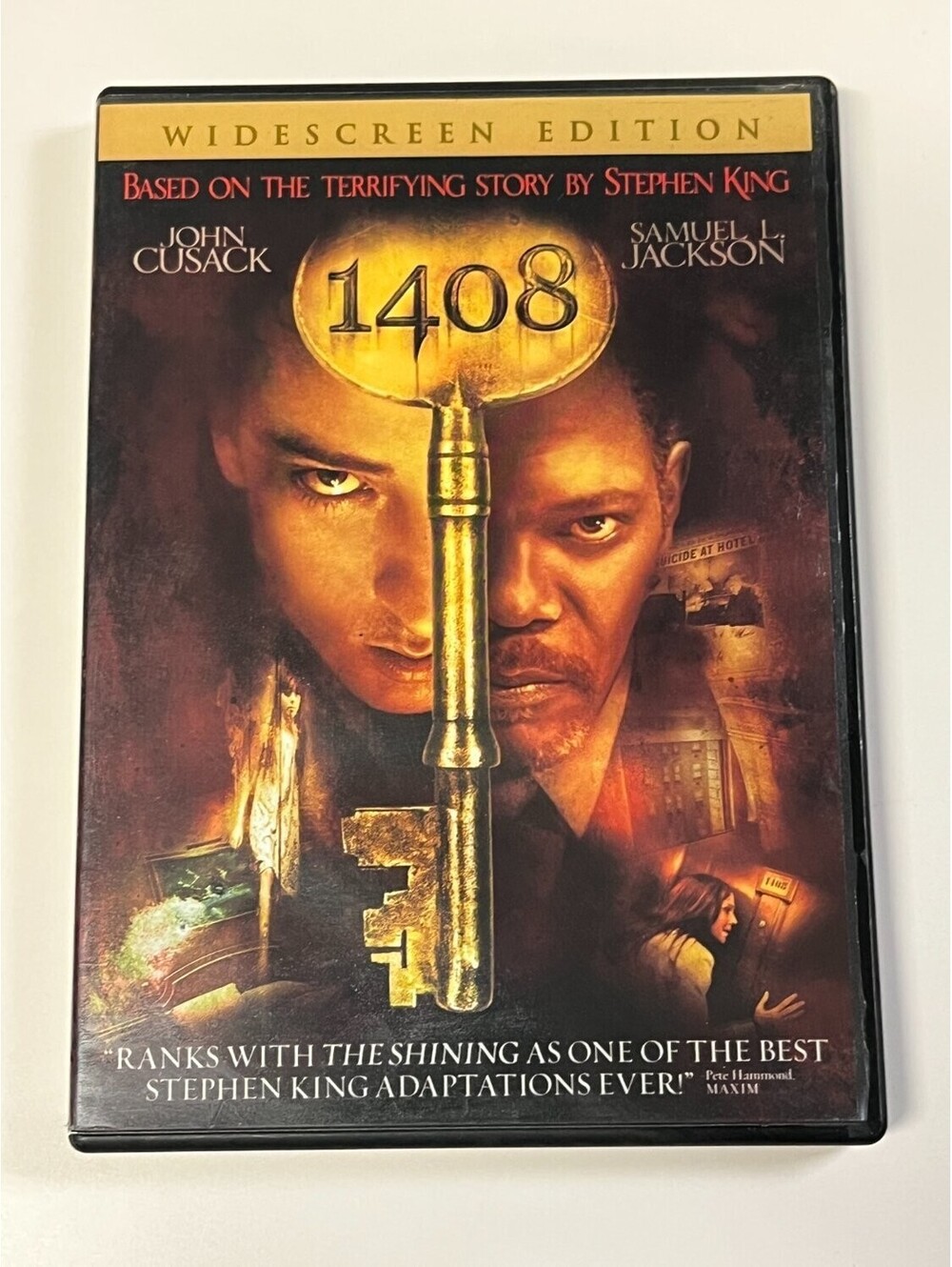 1408 DVD Widescreen Edition John Cusack 2007 Horror Mikael Håfström
